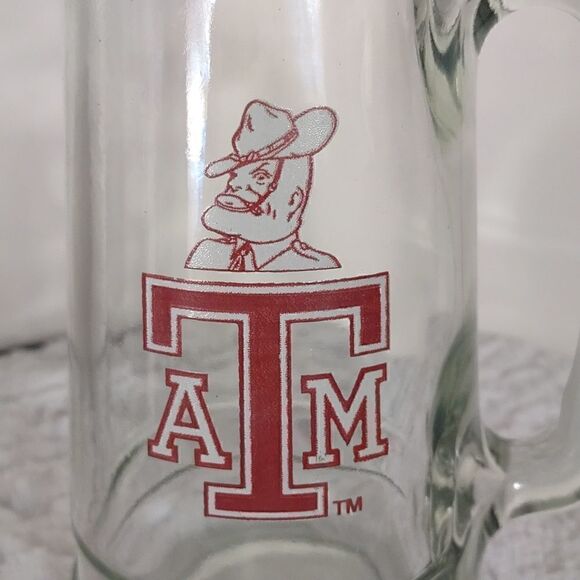 Texas A&M Glass Mug  - Picture 2 of 6